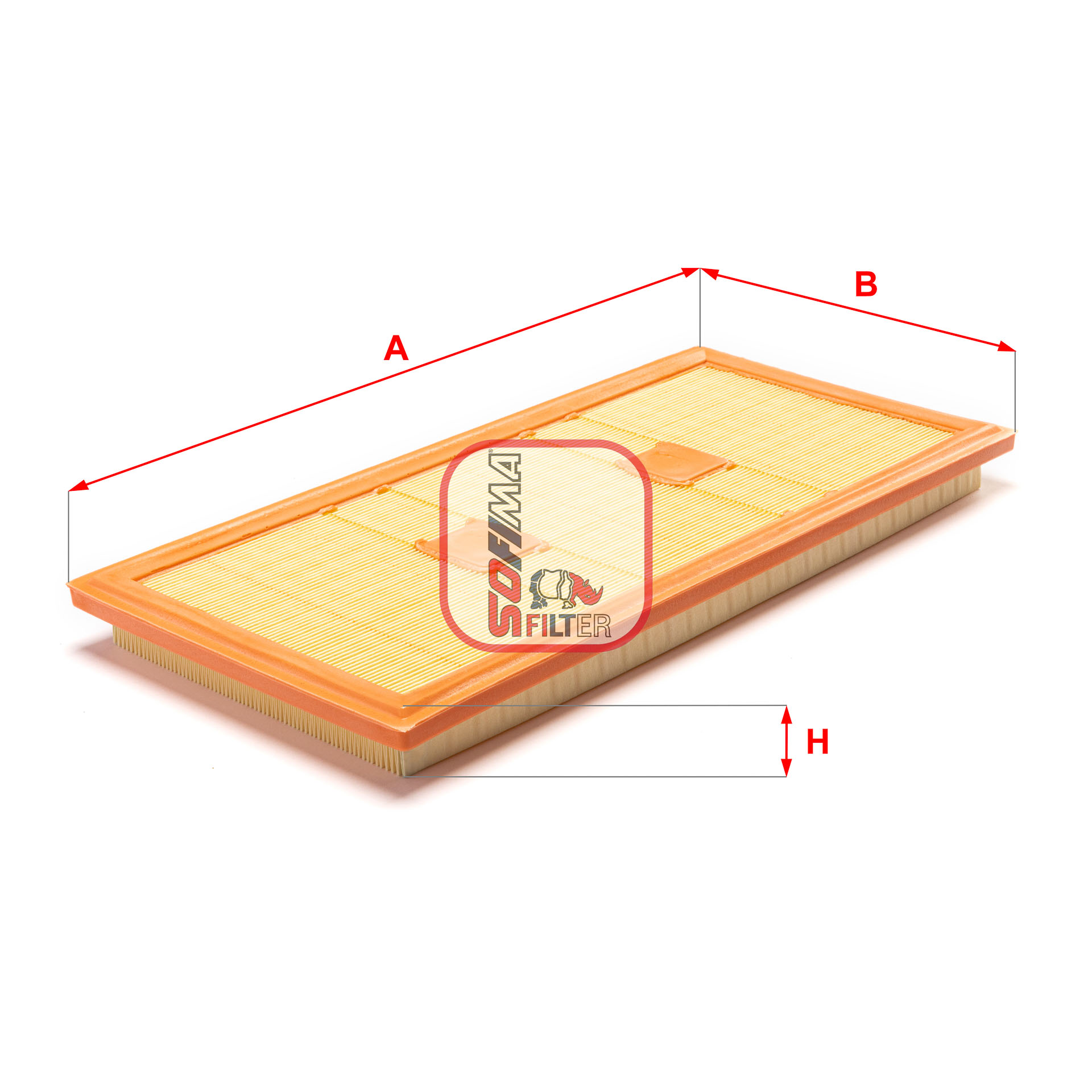 Filtru aer S 3A72 A SOFIMA