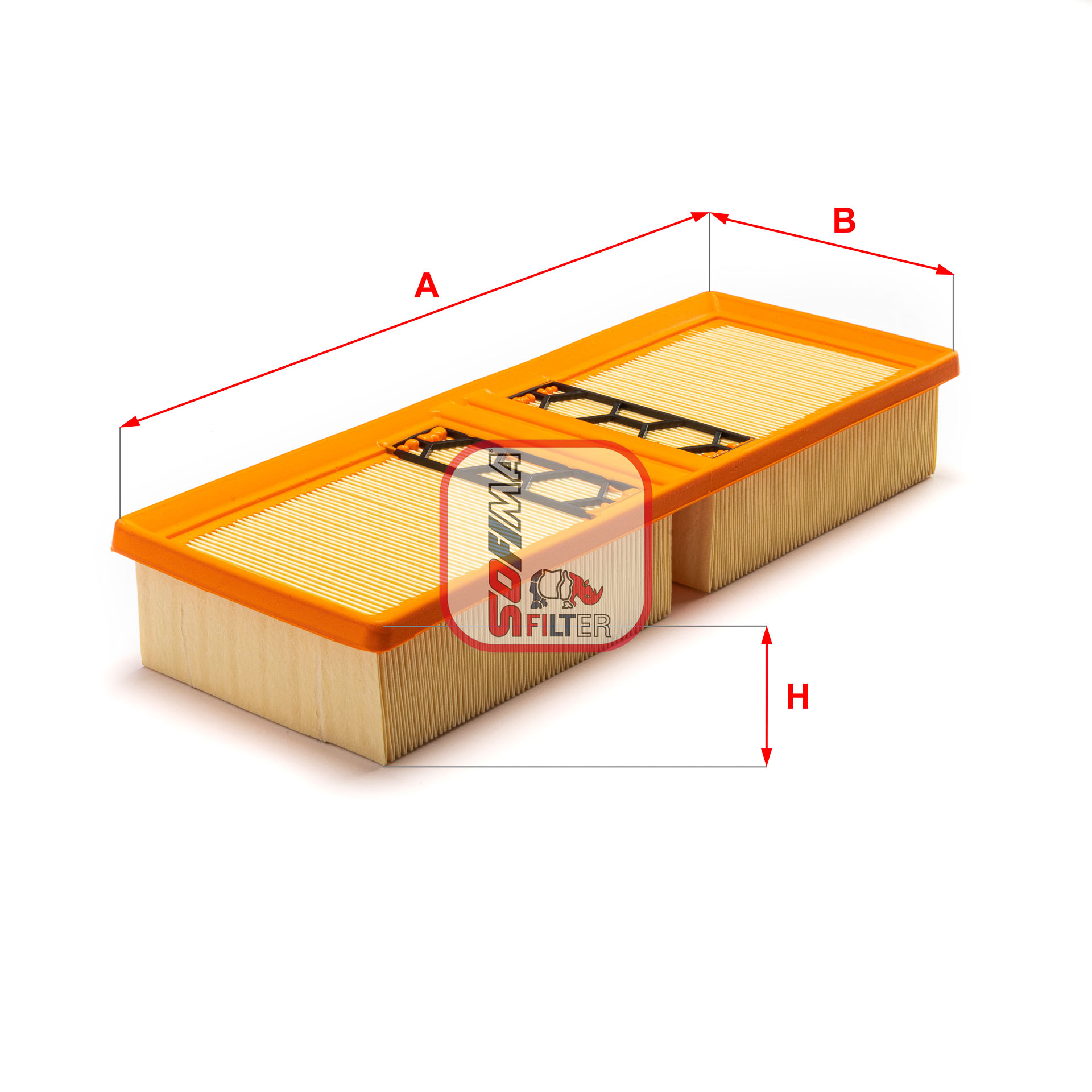 Filtru aer S 3A74 A SOFIMA