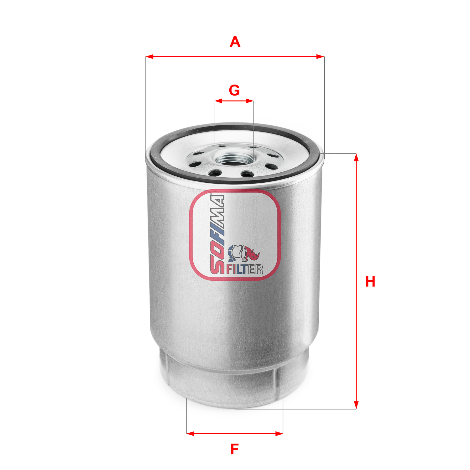 Filtru combustibil S 4021 NR SOFIMA