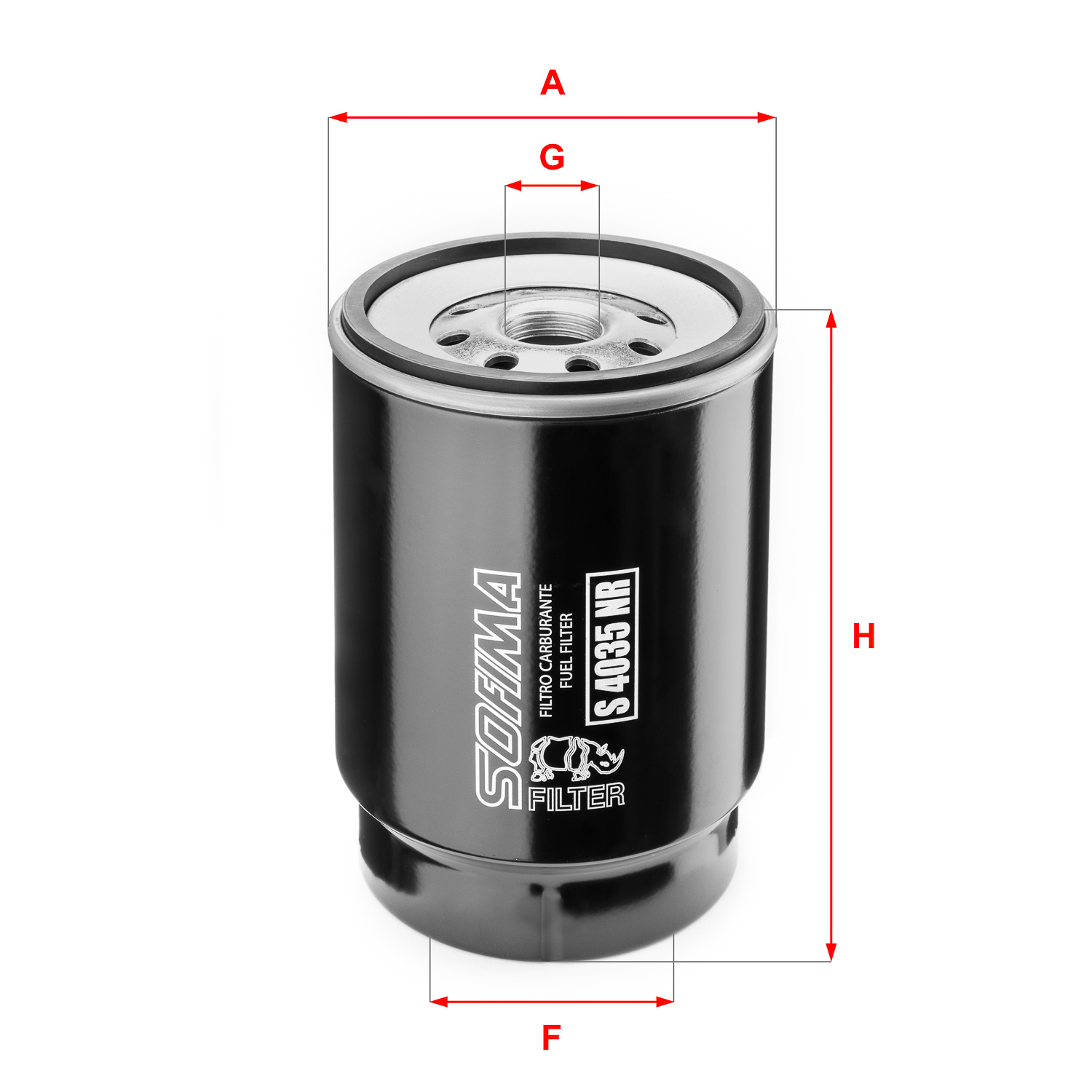 Filtru combustibil S 4035 NR SOFIMA