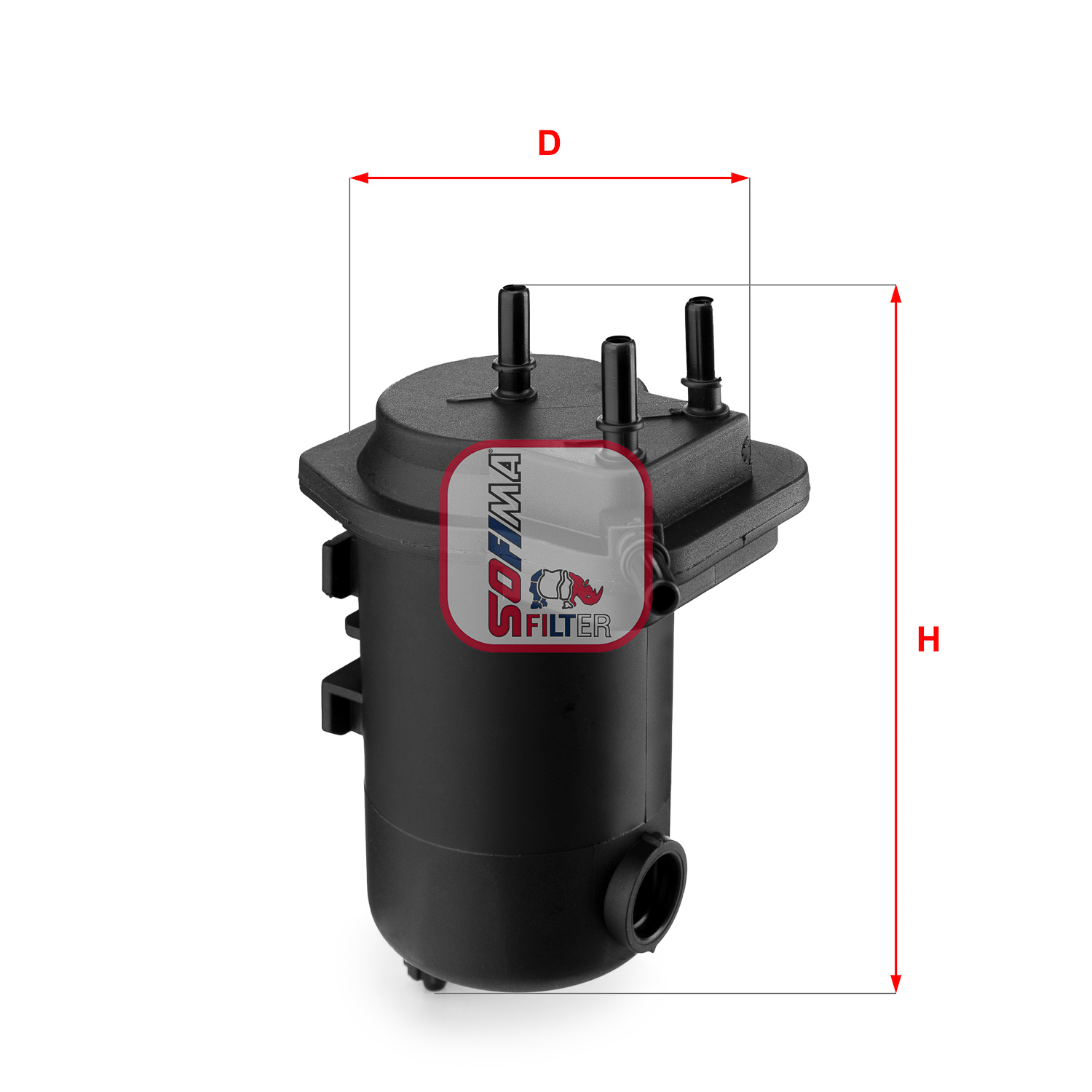 Filtru combustibil S 4051 NR SOFIMA