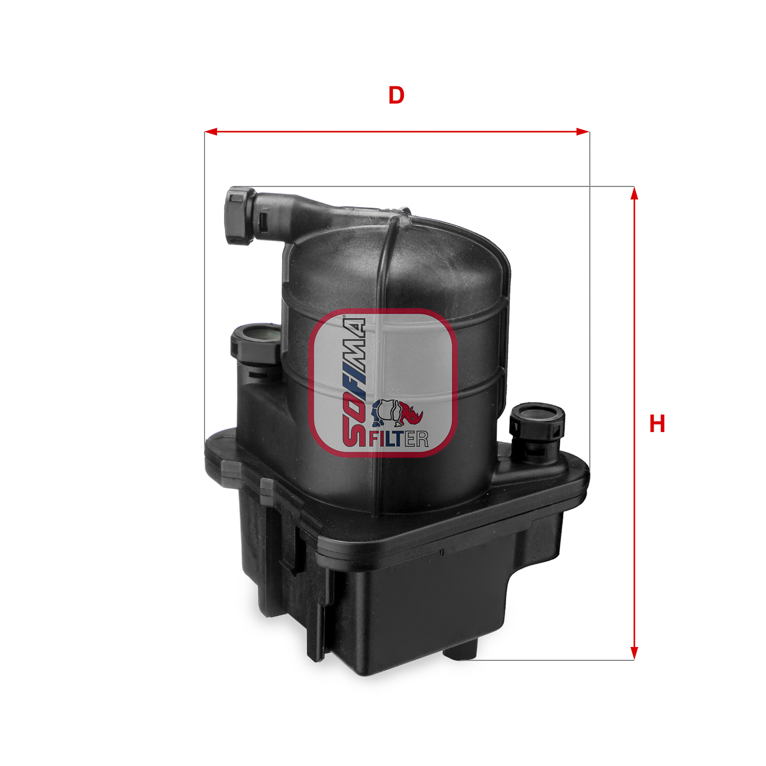 Filtru combustibil S 4087 NR SOFIMA