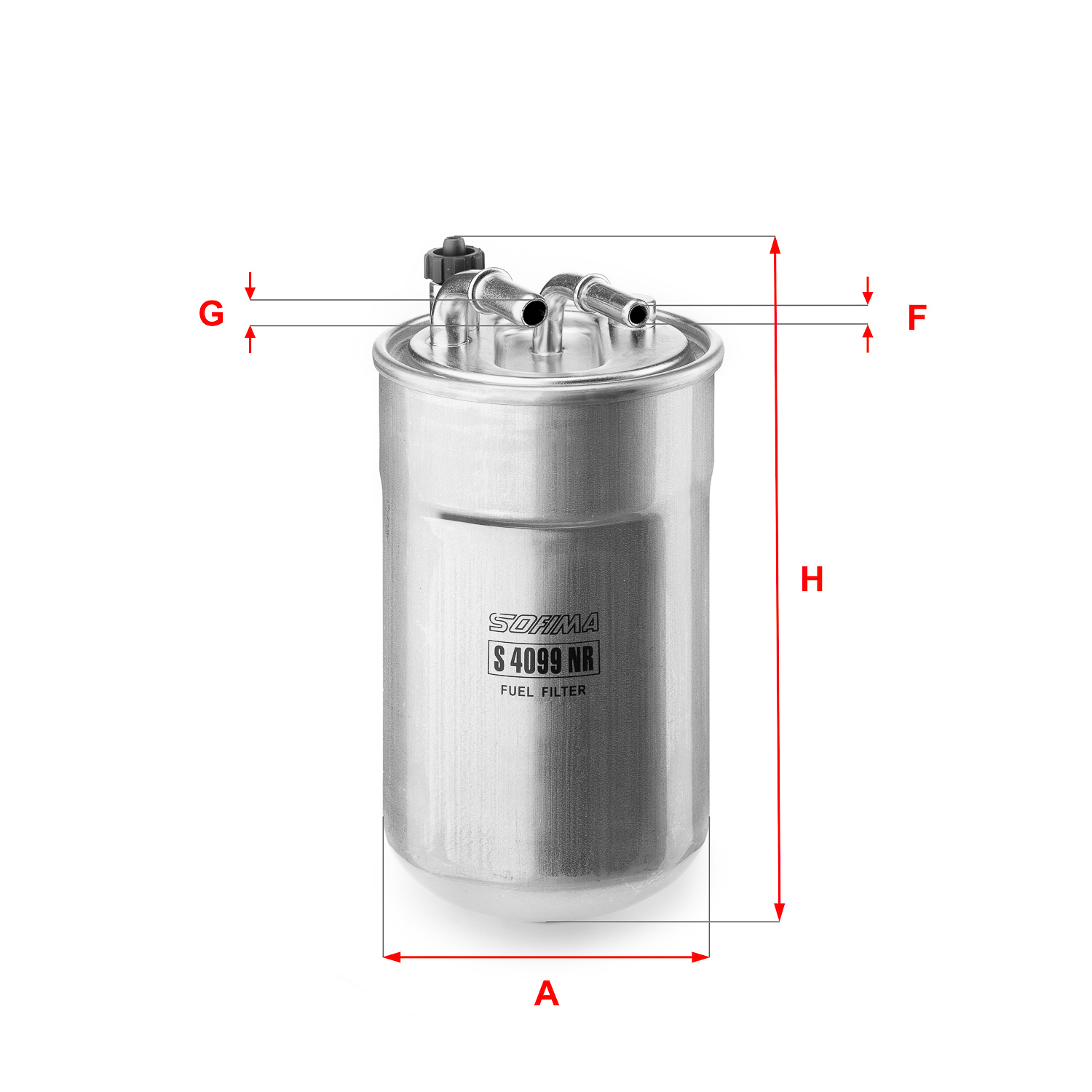 Filtru combustibil S 4099 NR SOFIMA