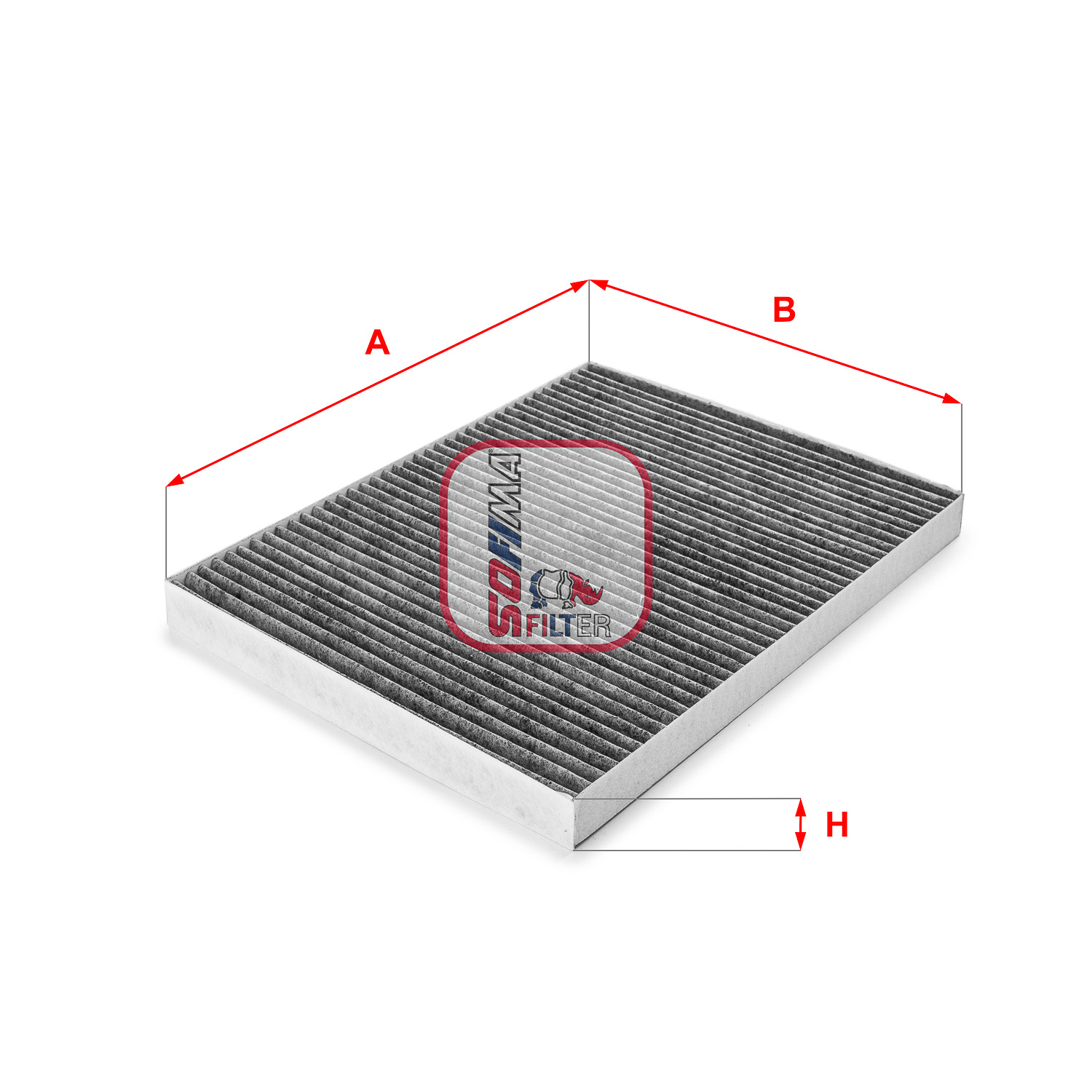 Filtru, aer habitaclu S 4112 CA SOFIMA