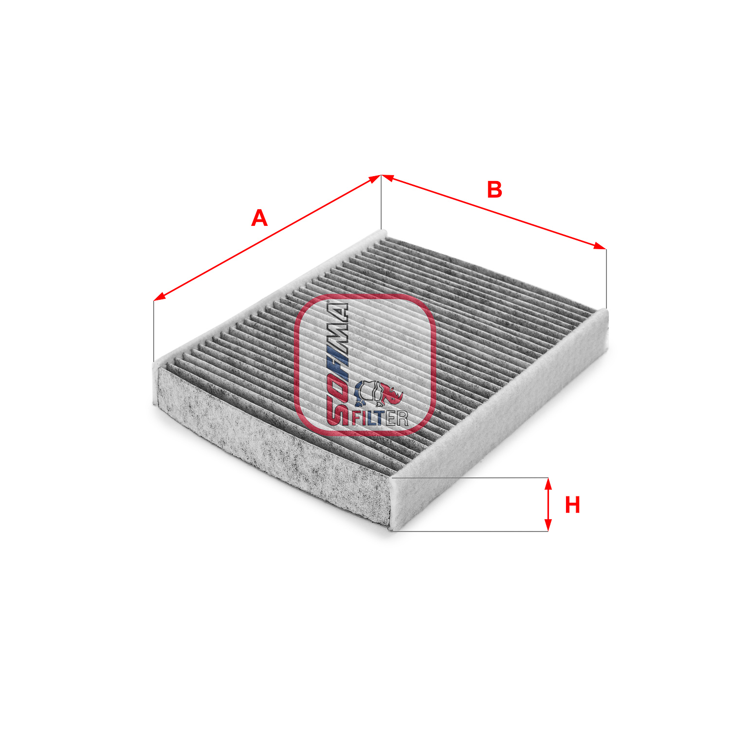 Filtru, aer habitaclu S 4115 CA SOFIMA