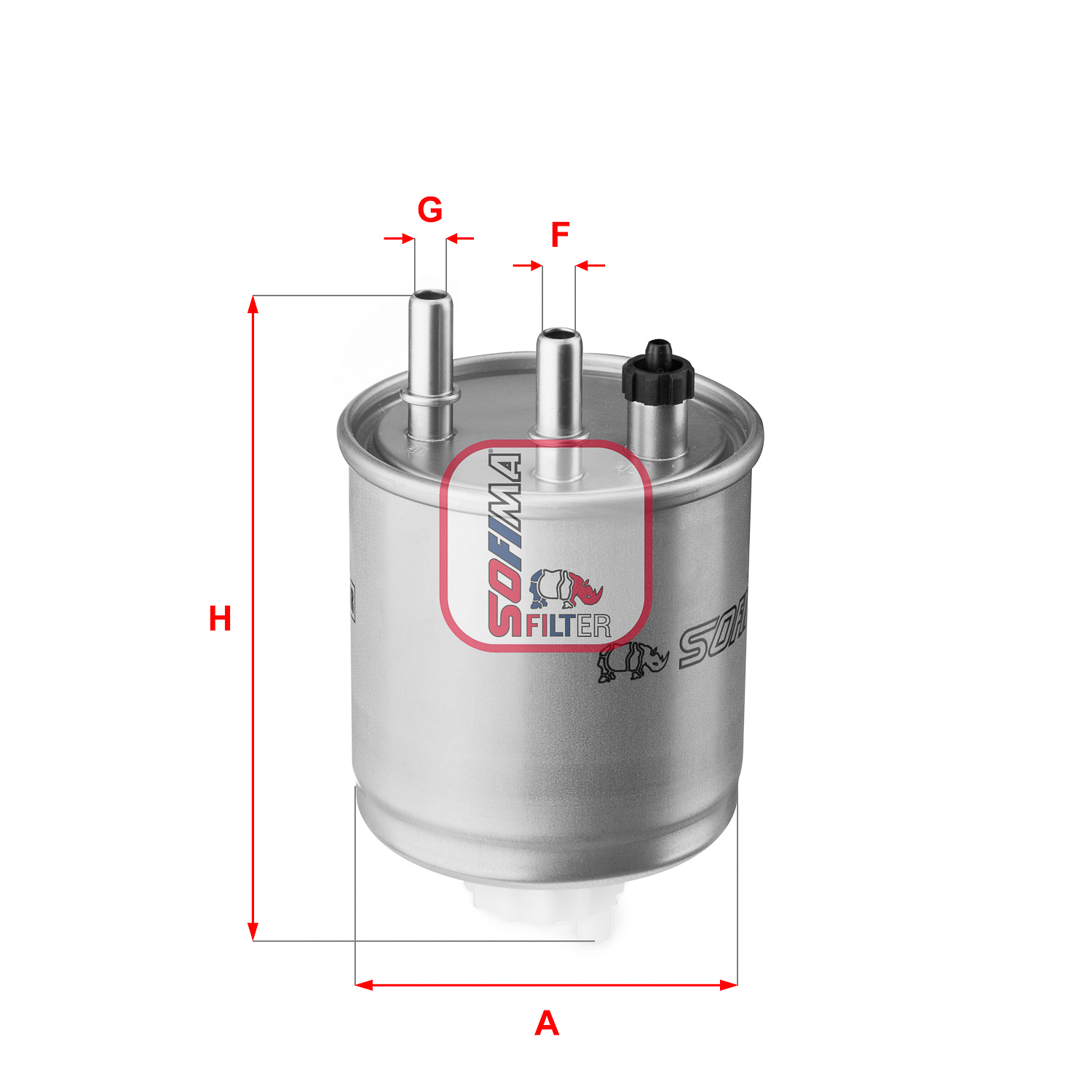 Filtru combustibil S 4117 NR SOFIMA