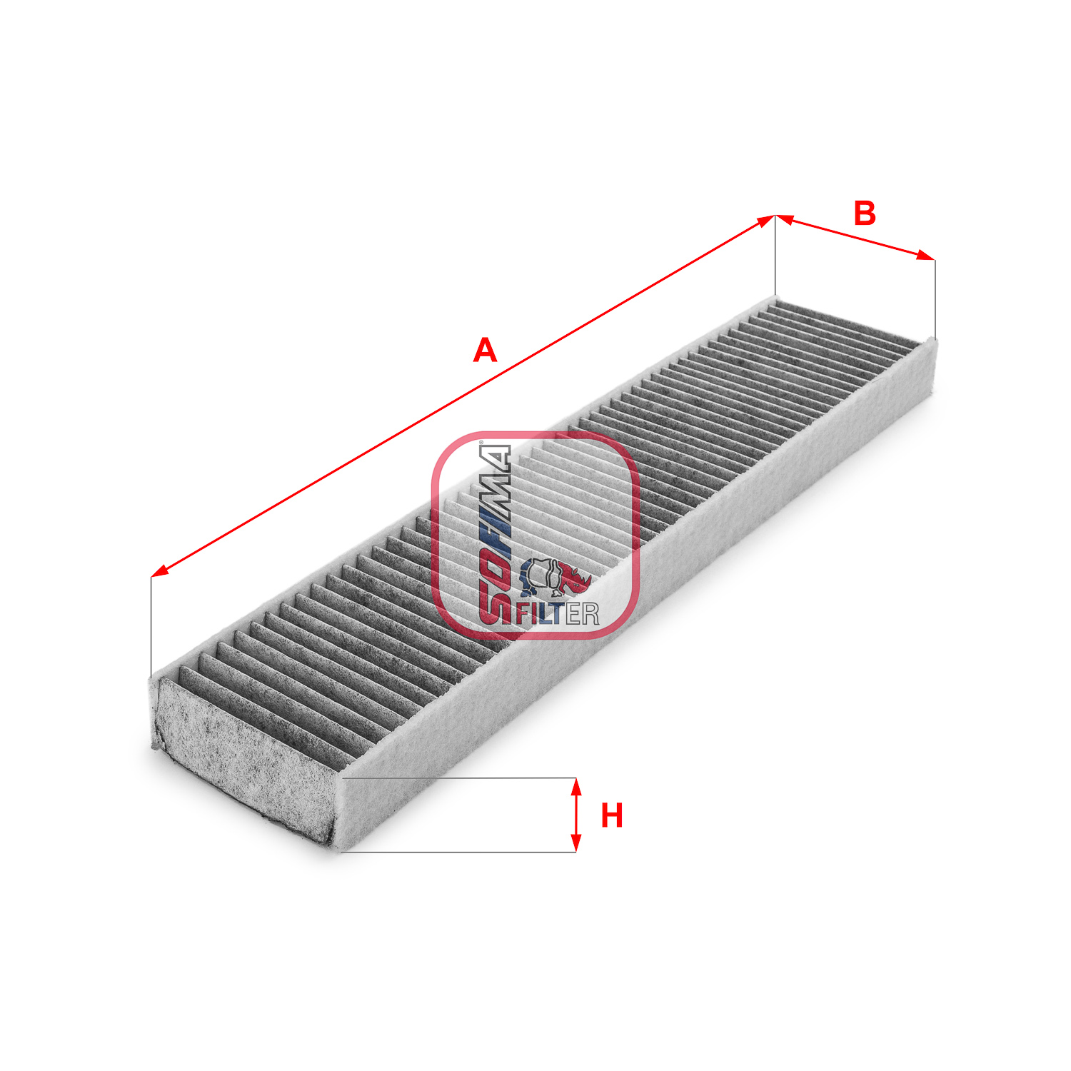 Filtru, aer habitaclu S 4119 CA SOFIMA