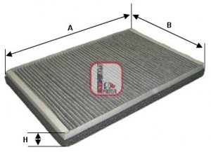 Filtru, aer habitaclu S 4174 CA SOFIMA