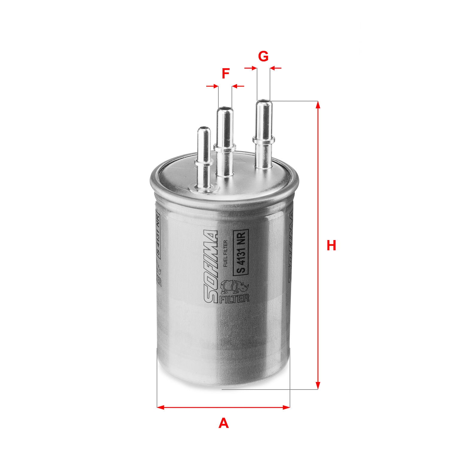 Filtru combustibil S 4131 NR SOFIMA