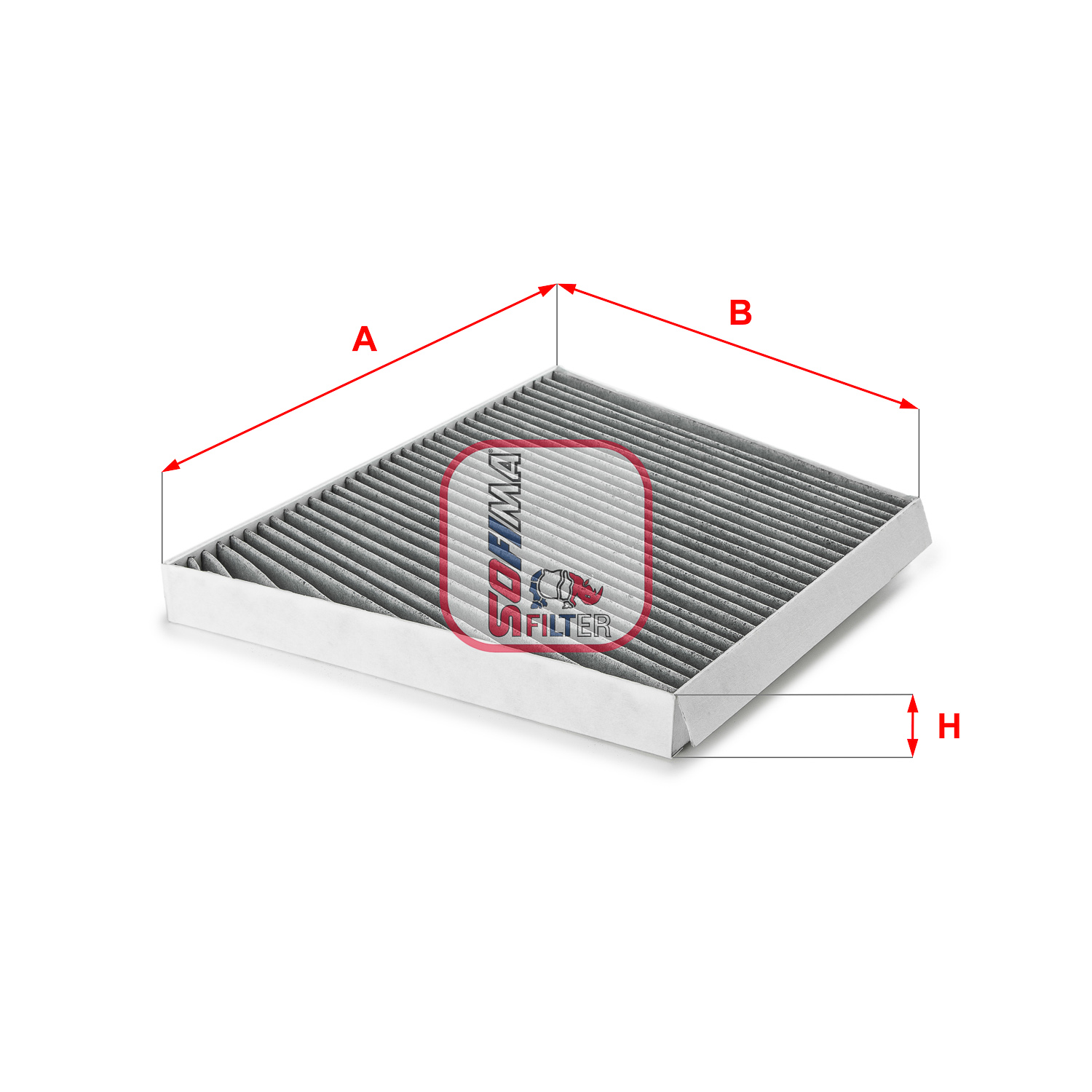 Filtru, aer habitaclu S 4133 CA SOFIMA