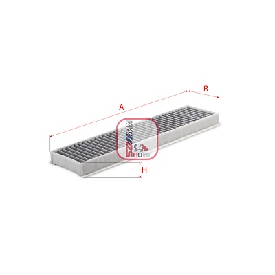 Filtru, aer habitaclu S 4137 CA SOFIMA