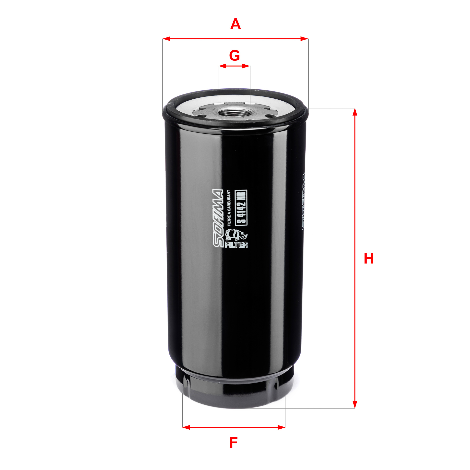 Filtru combustibil S 4142 NR SOFIMA