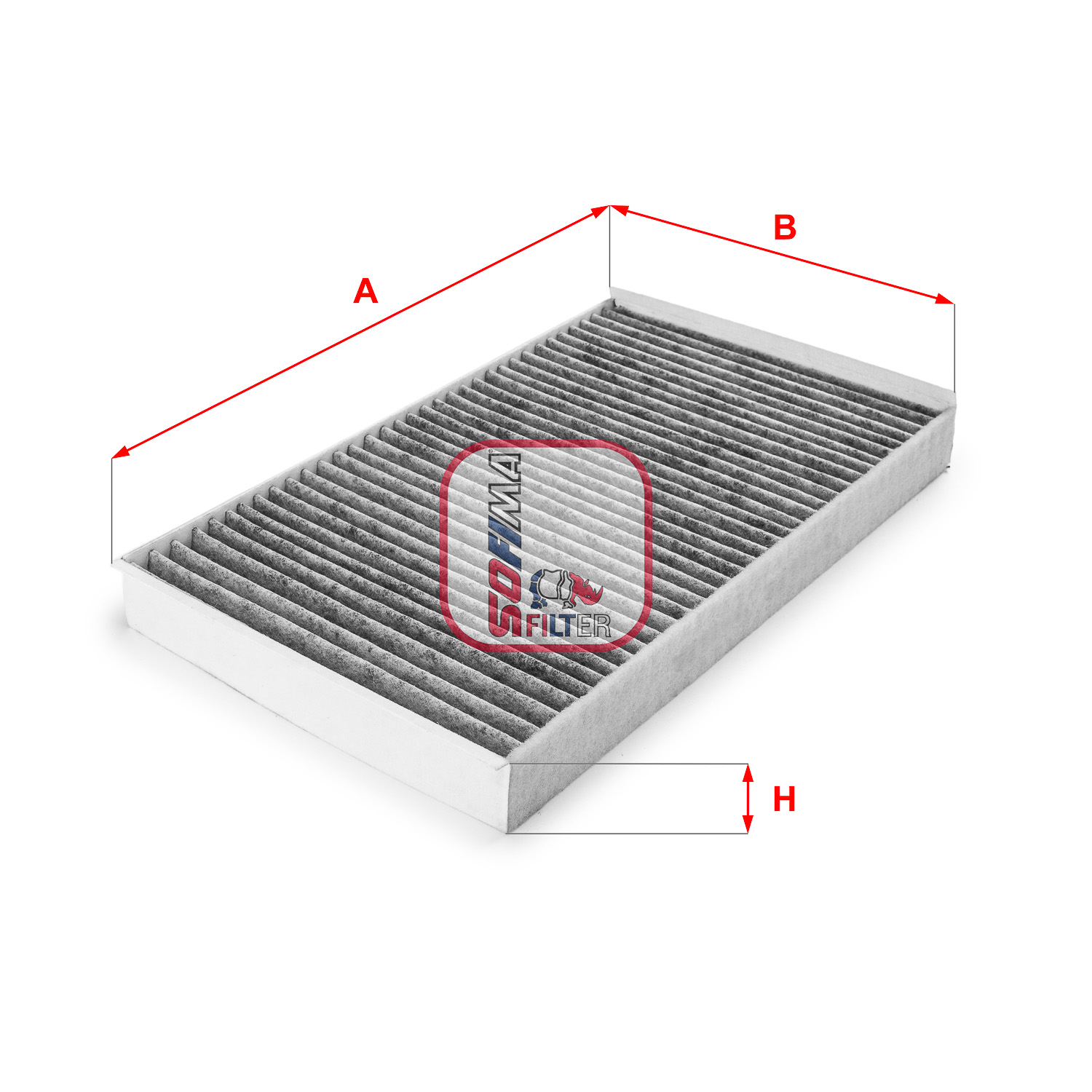 Filtru, aer habitaclu S 4145 CA SOFIMA