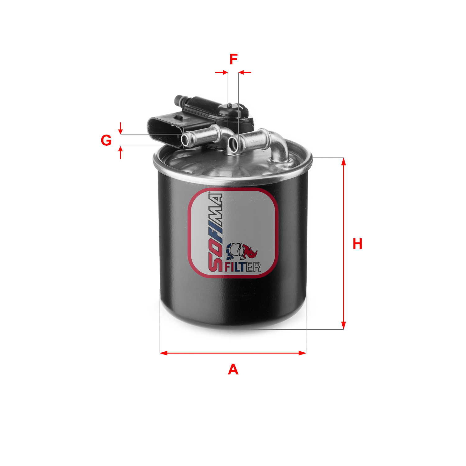 Filtru combustibil S 4148 NR SOFIMA