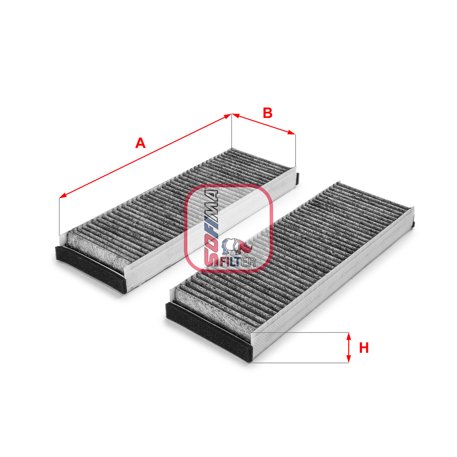 Filtru, aer habitaclu S 4153 CA SOFIMA