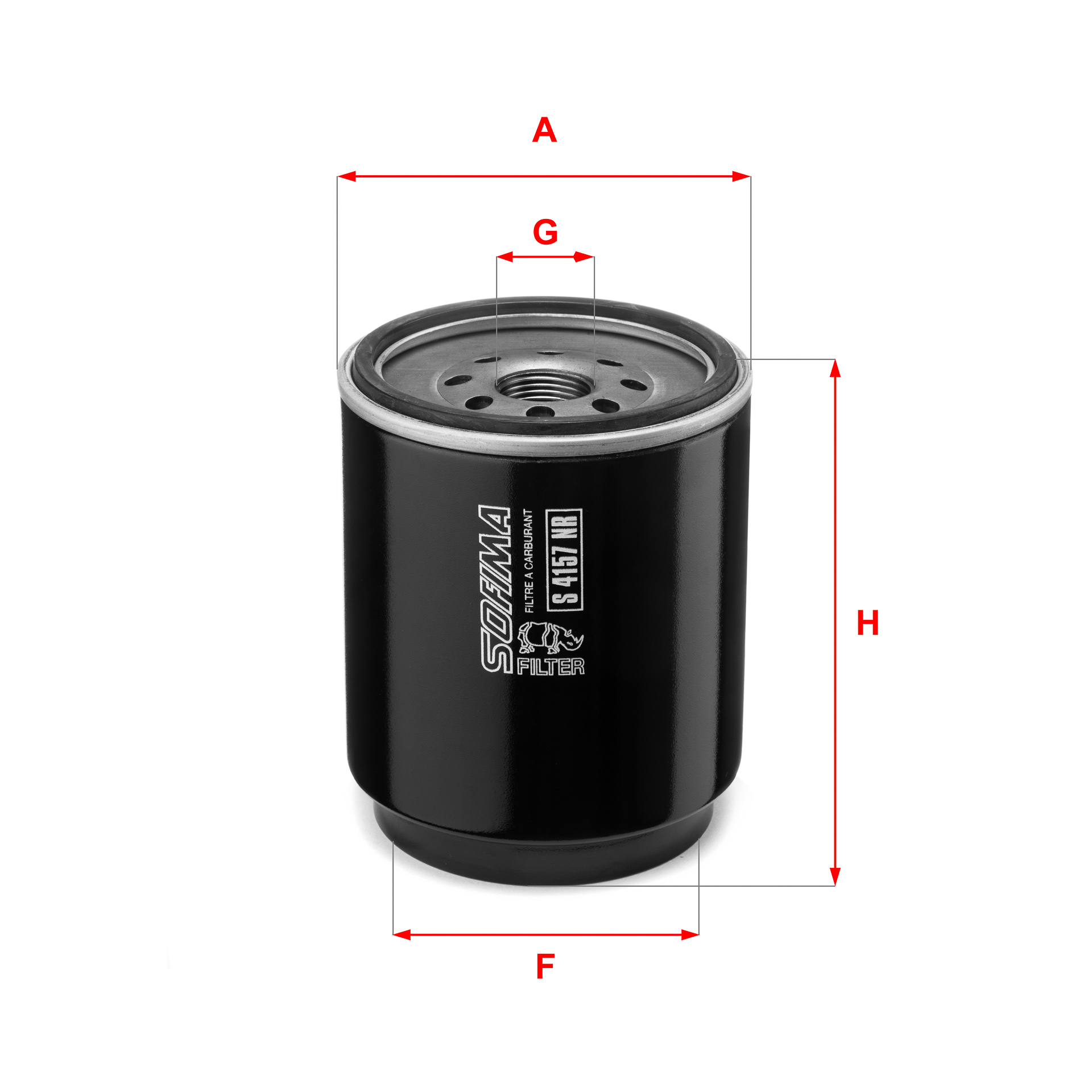 Filtru combustibil S 4157 NR SOFIMA