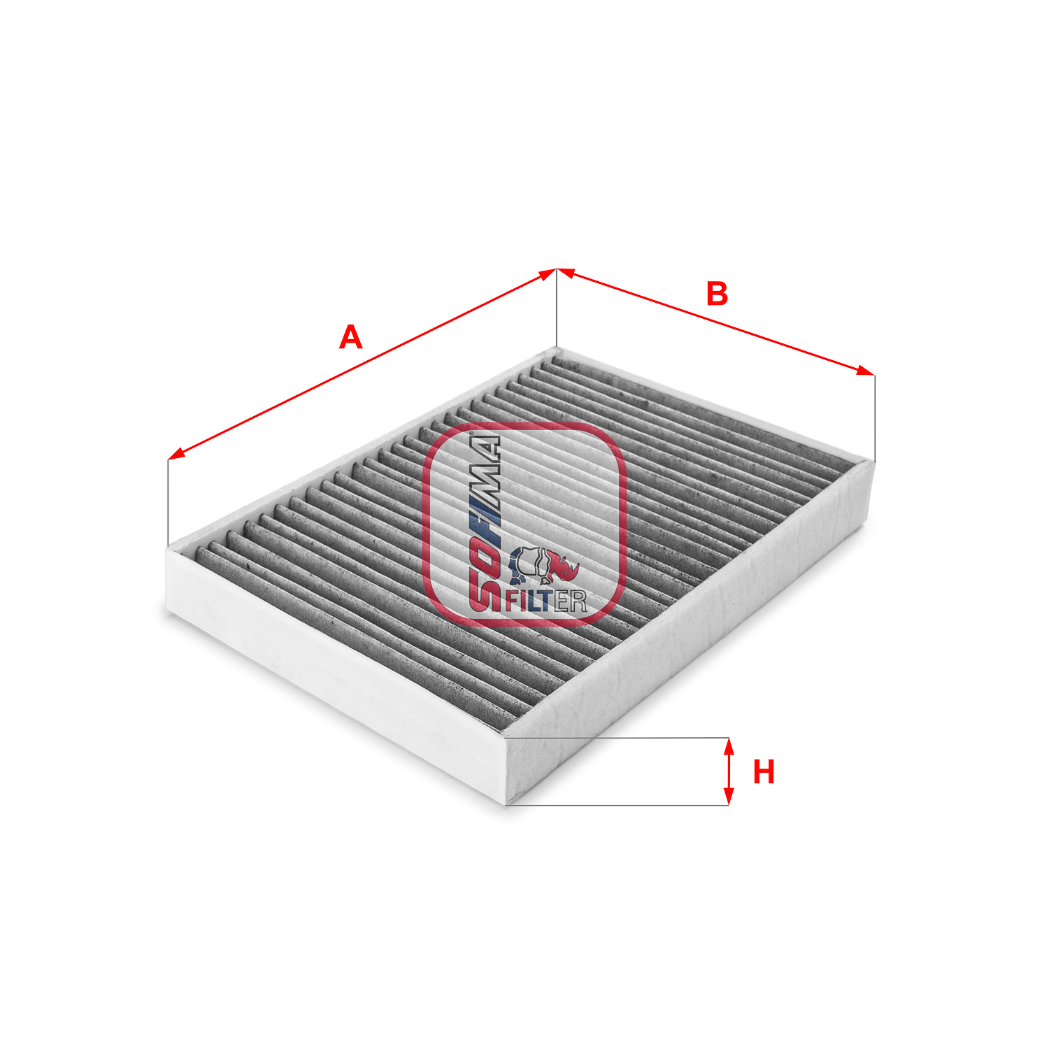 Filtru, aer habitaclu S 4159 CA SOFIMA