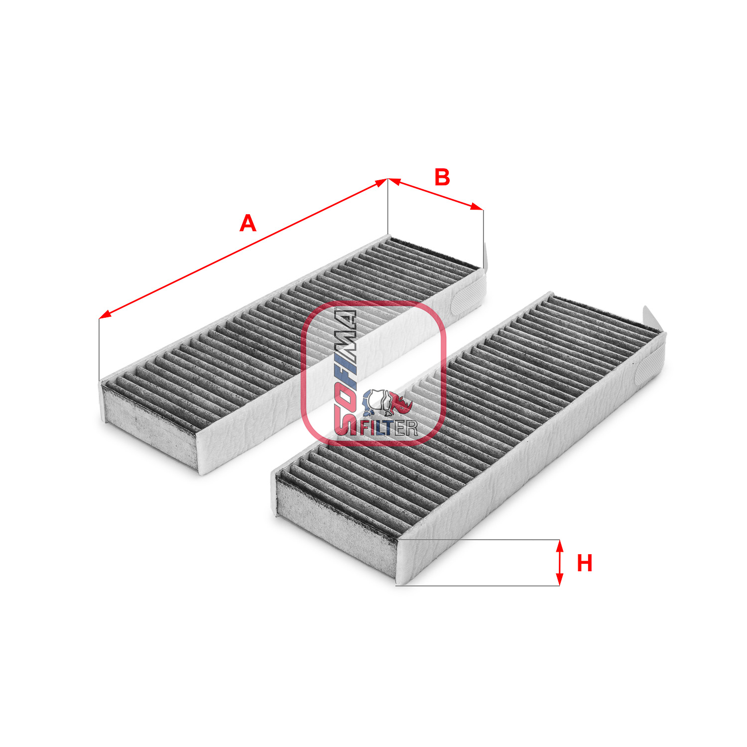 Filtru, aer habitaclu S 4172 CA SOFIMA