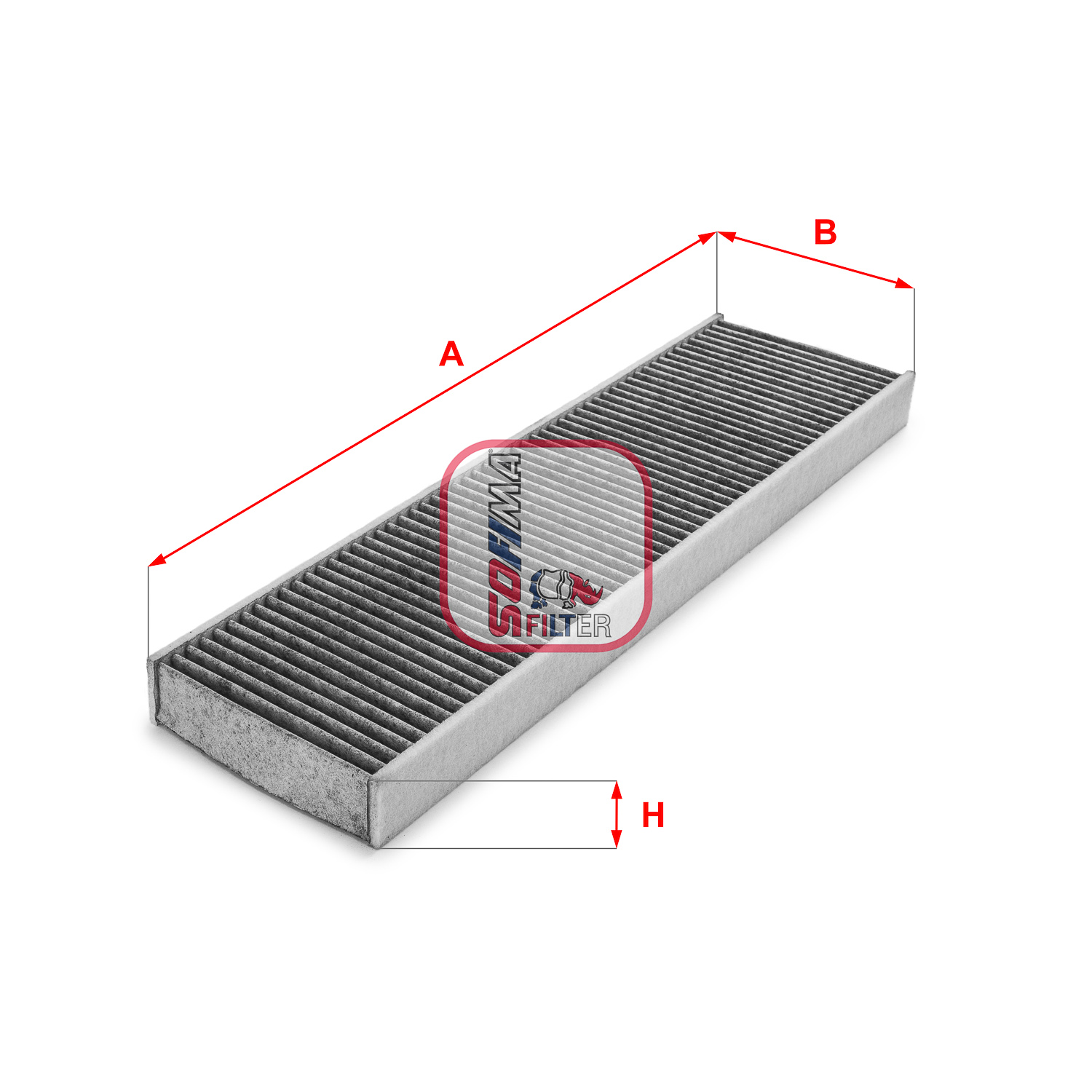 Filtru, aer habitaclu S 4175 CA SOFIMA