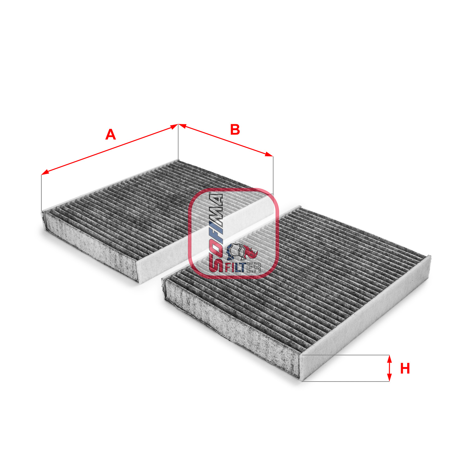 Filtru, aer habitaclu S 4231 CA SOFIMA