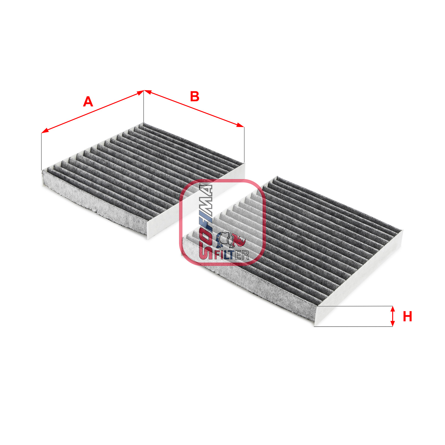 Filtru, aer habitaclu S 4241 CA SOFIMA