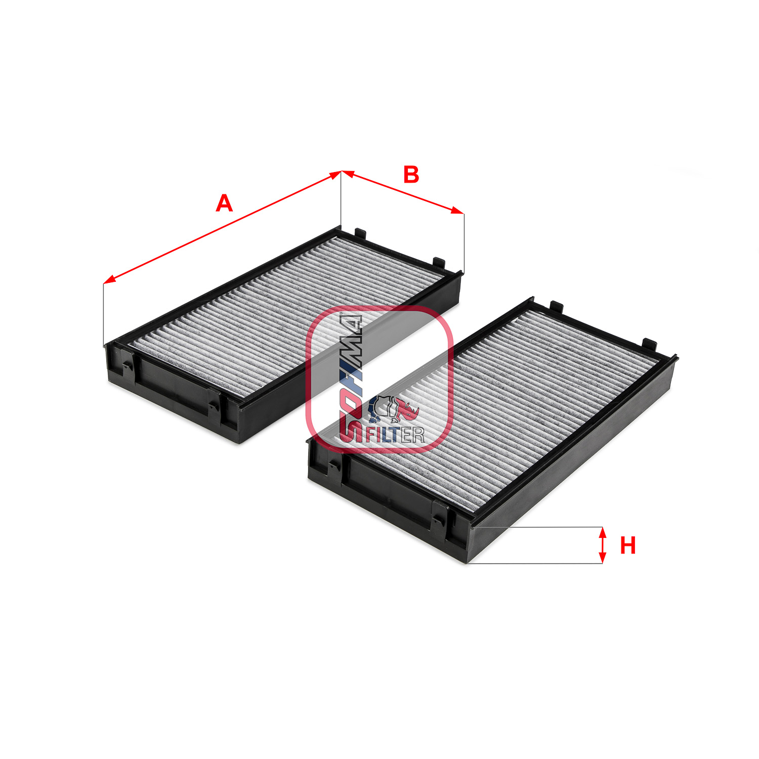 Filtru, aer habitaclu S 4243 CA SOFIMA