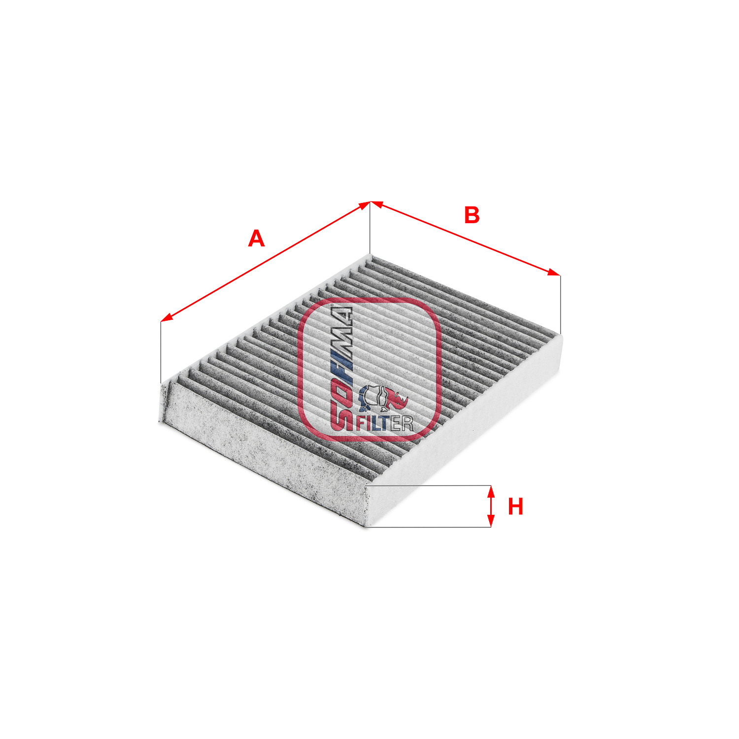 Filtru, aer habitaclu S 4245 CA SOFIMA