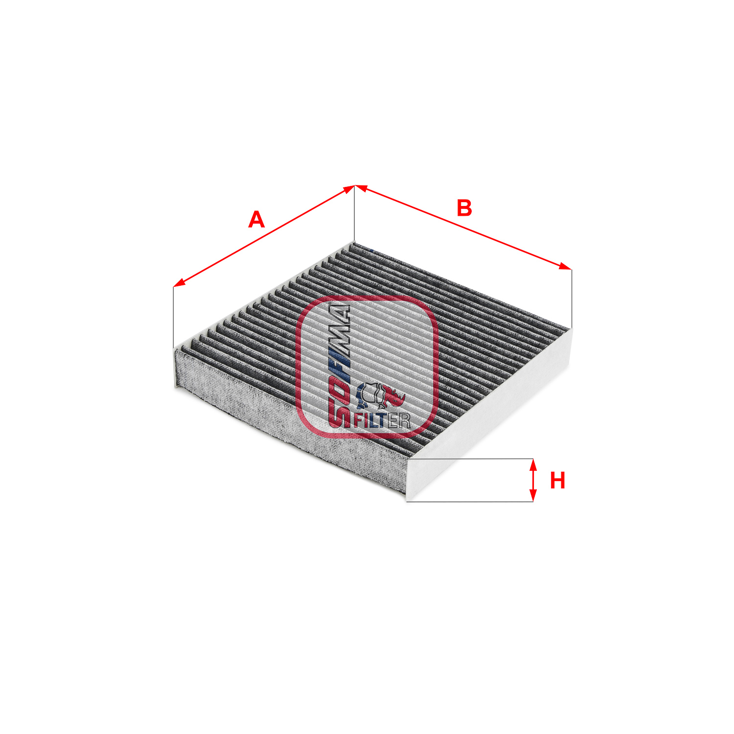 Filtru, aer habitaclu S 4248 CA SOFIMA