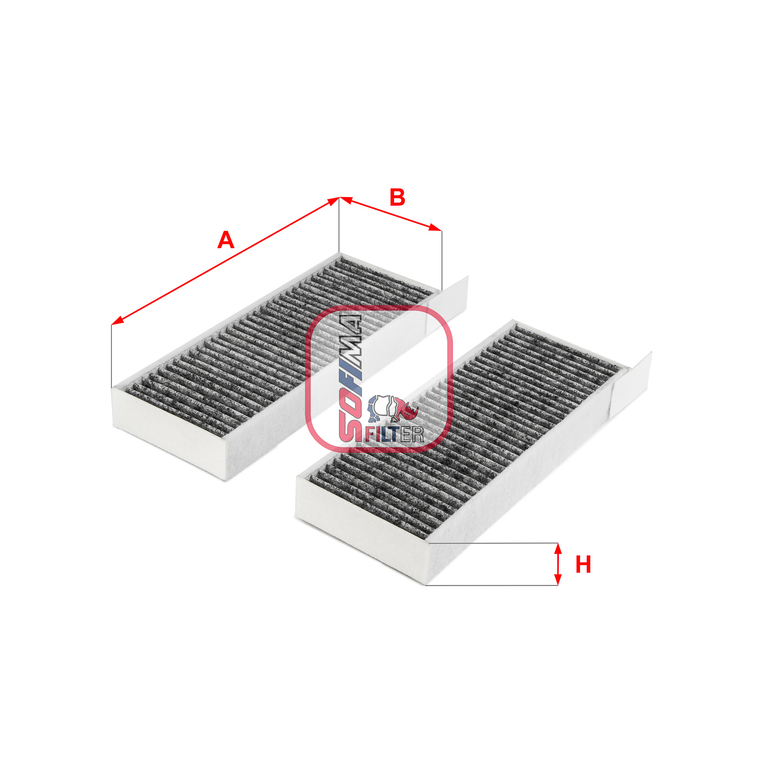 Filtru, aer habitaclu S 4254 CA SOFIMA