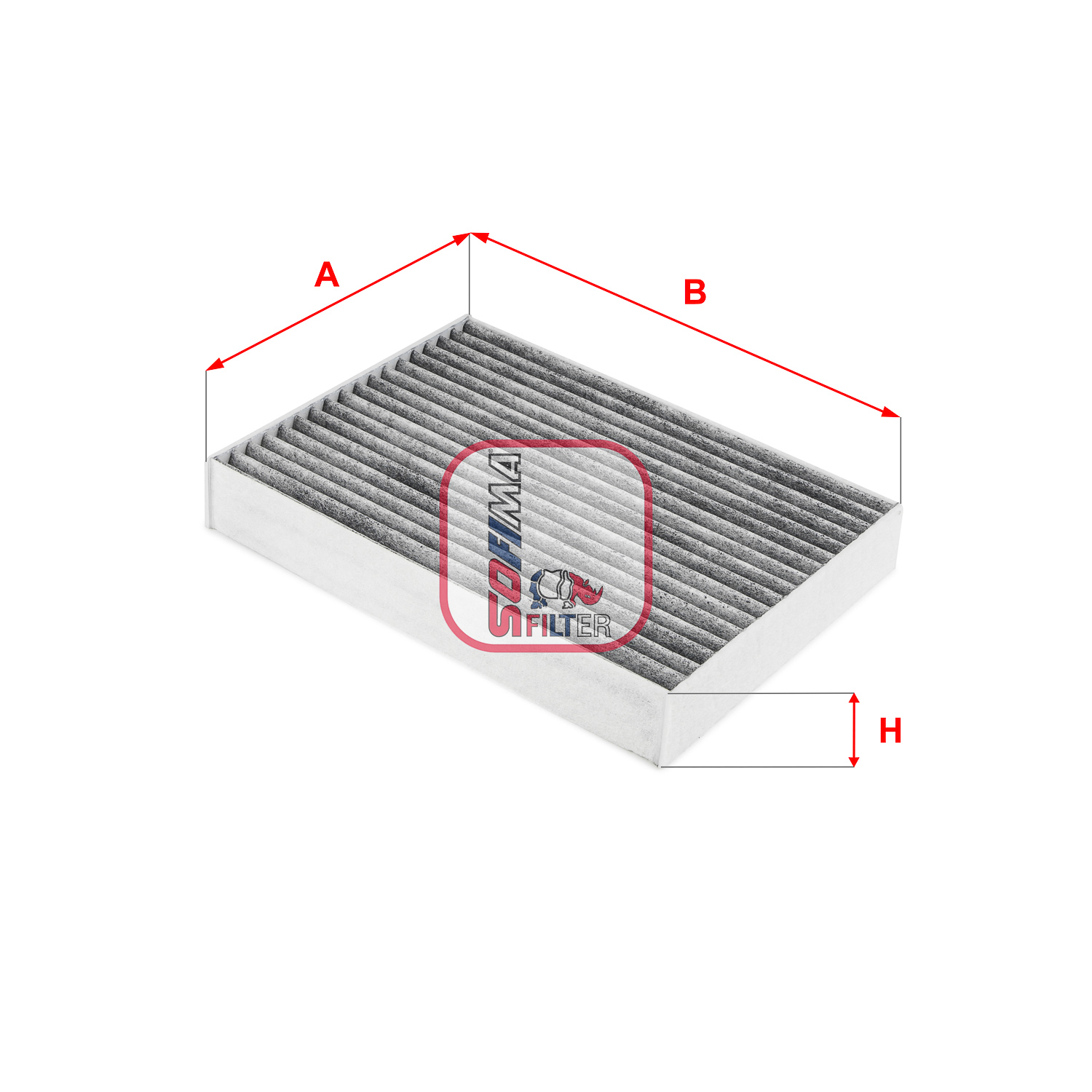 Filtru, aer habitaclu S 4257 CA SOFIMA