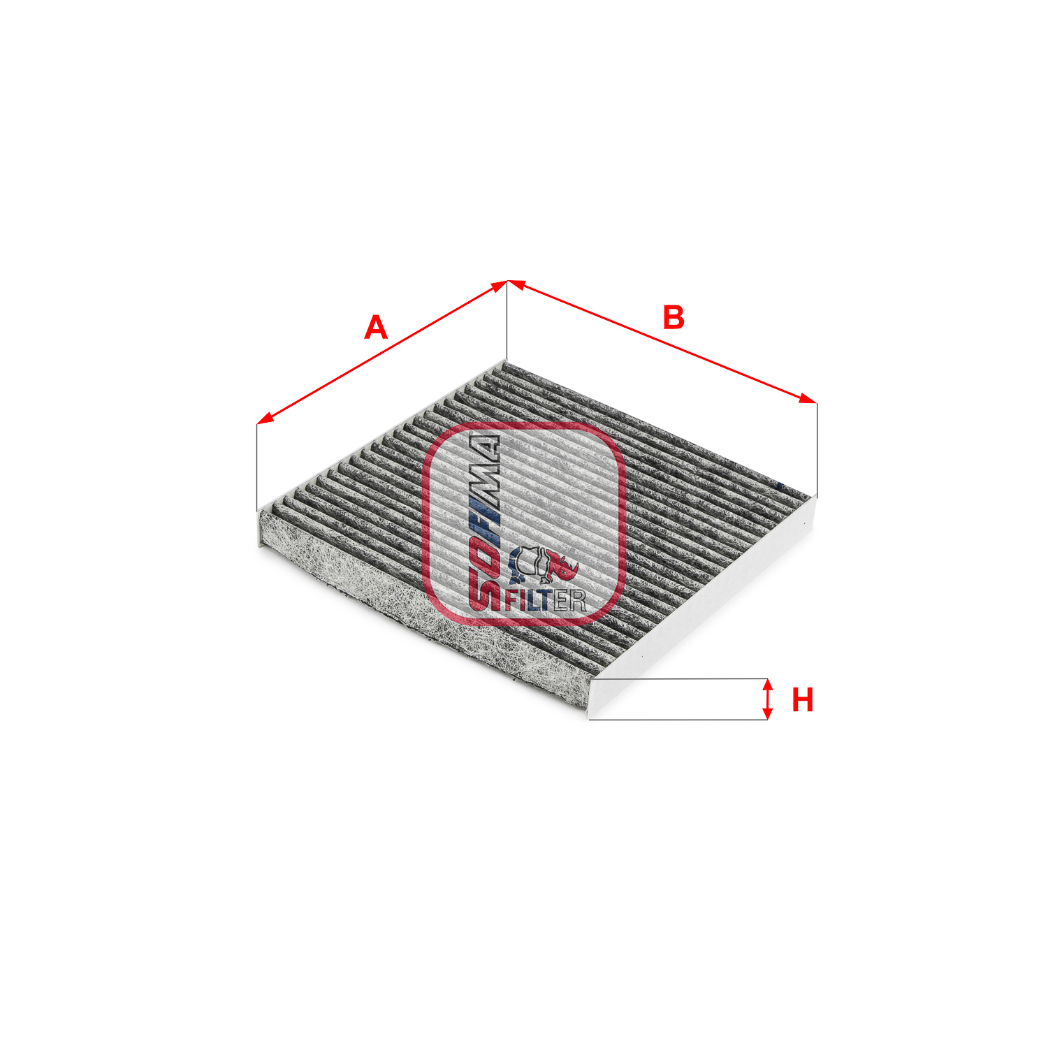 Filtru, aer habitaclu S 4286 CA SOFIMA