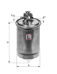 Filtru combustibil S 4391 NR SOFIMA