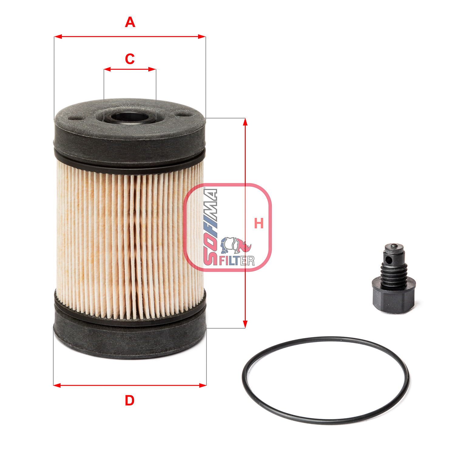 Filtru aditiv S 4402 U SOFIMA