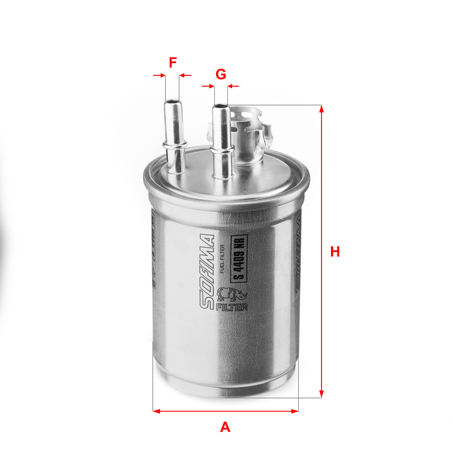 Filtru combustibil S 4409 NR SOFIMA