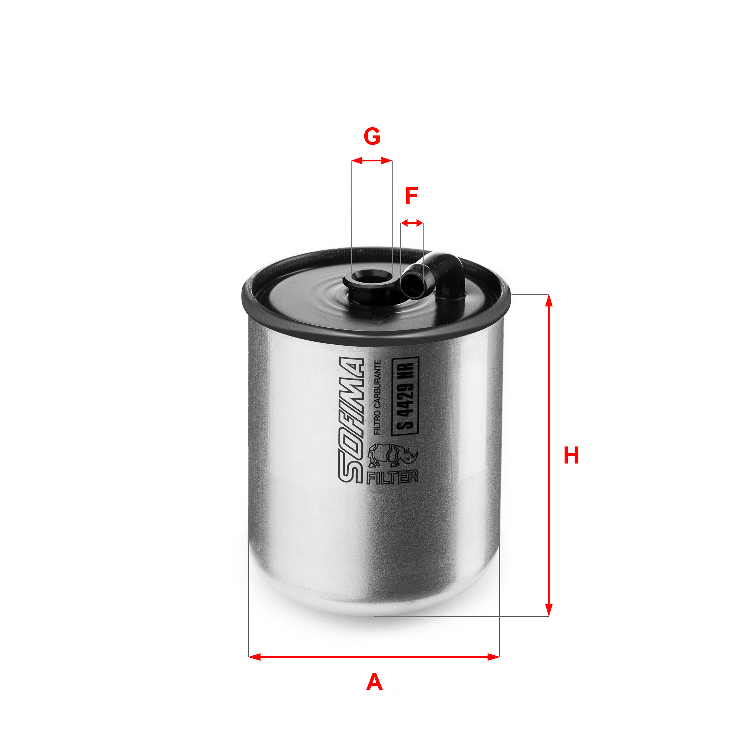 Filtru combustibil S 4429 NR SOFIMA