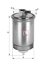 Filtru combustibil S 4435 NR SOFIMA