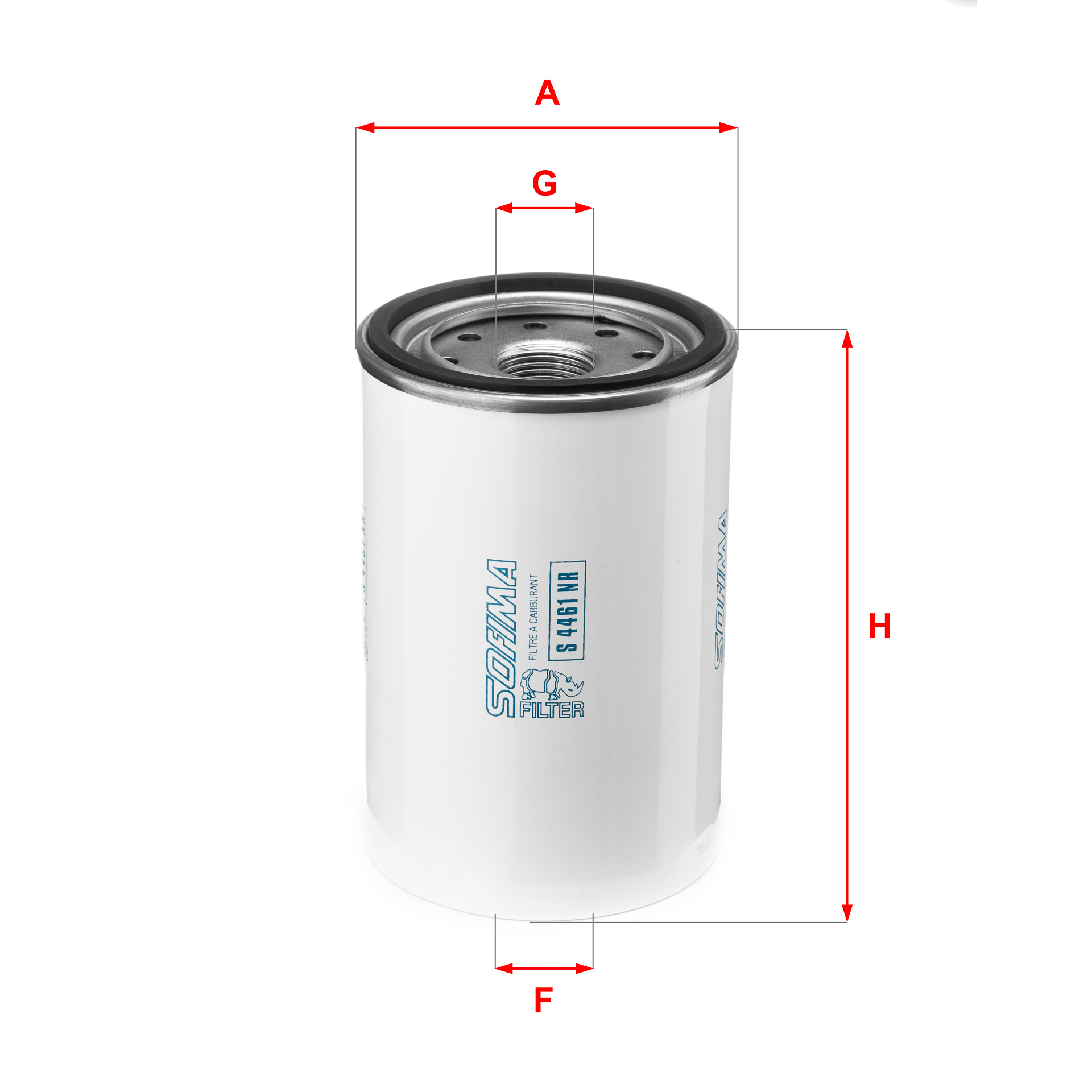 Filtru combustibil S 4461 NR SOFIMA