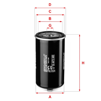 Filtru combustibil S 4473 NR SOFIMA