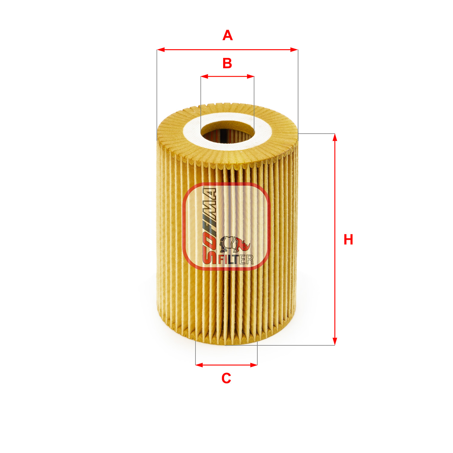 Filtru ulei S 5026 PE SOFIMA