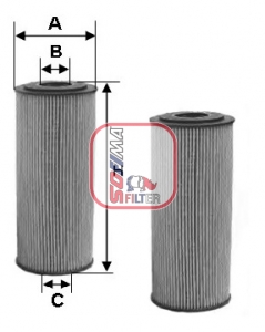 Filtru ulei S 5133 PE SOFIMA