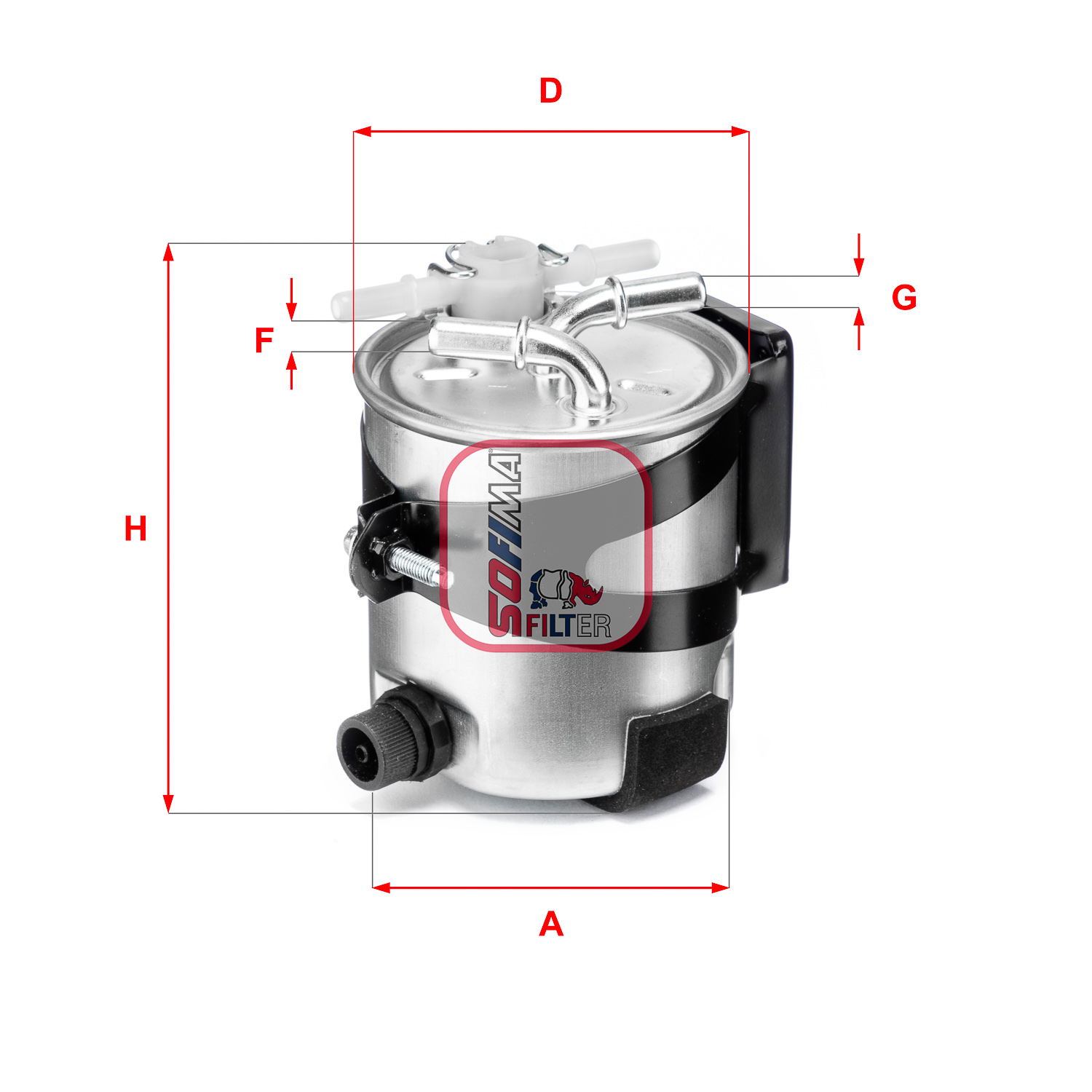 Filtru combustibil S 5418 GC SOFIMA