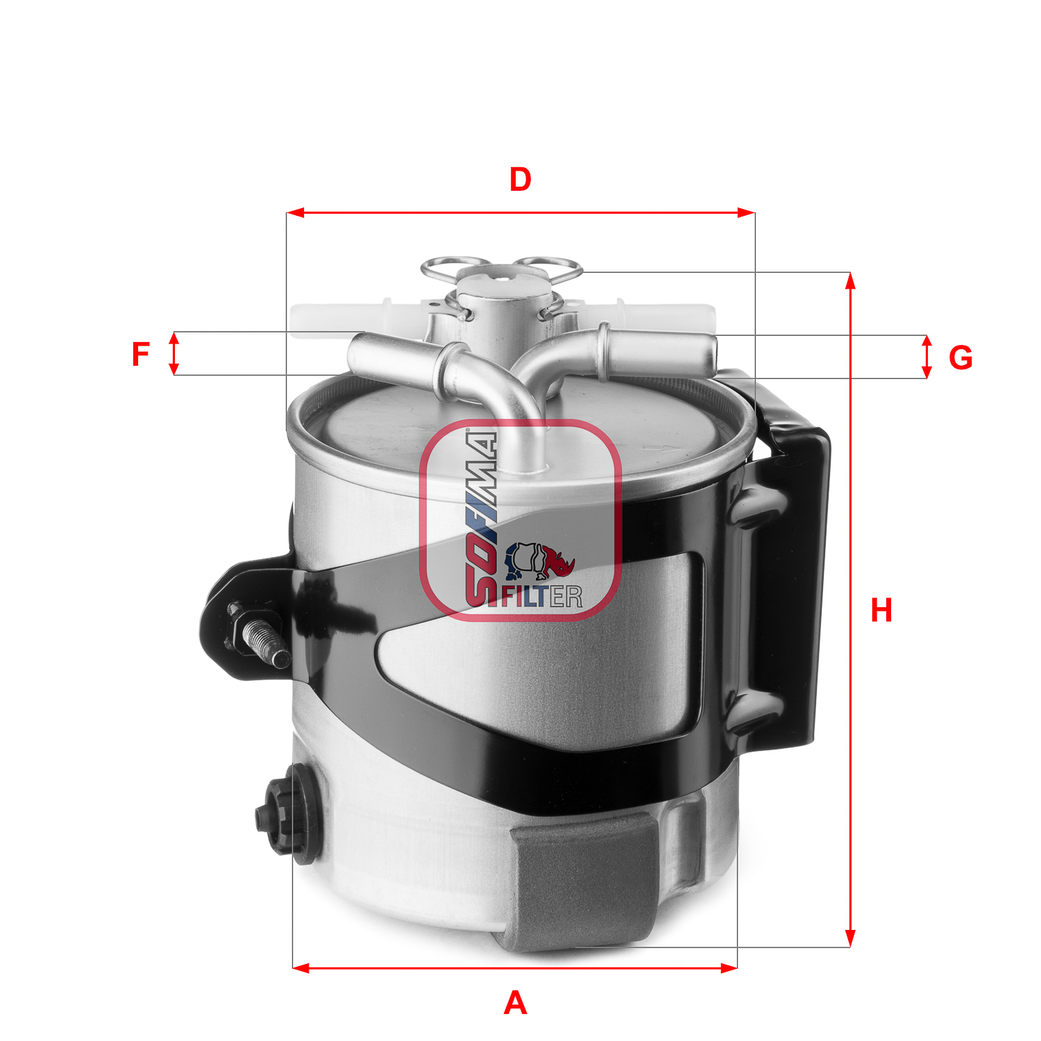 Filtru combustibil S 5430 GC SOFIMA