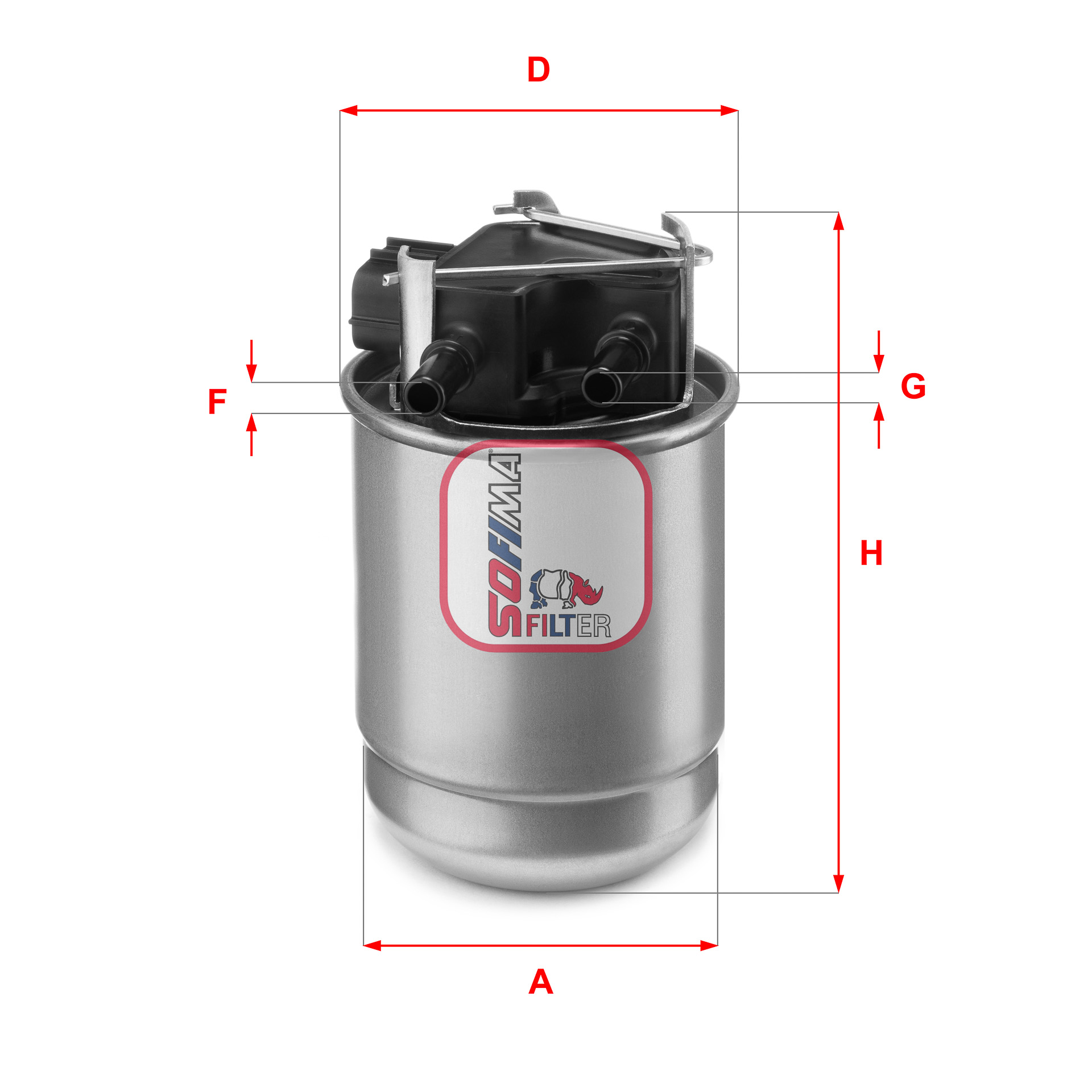 Filtru combustibil S 5517 GC SOFIMA