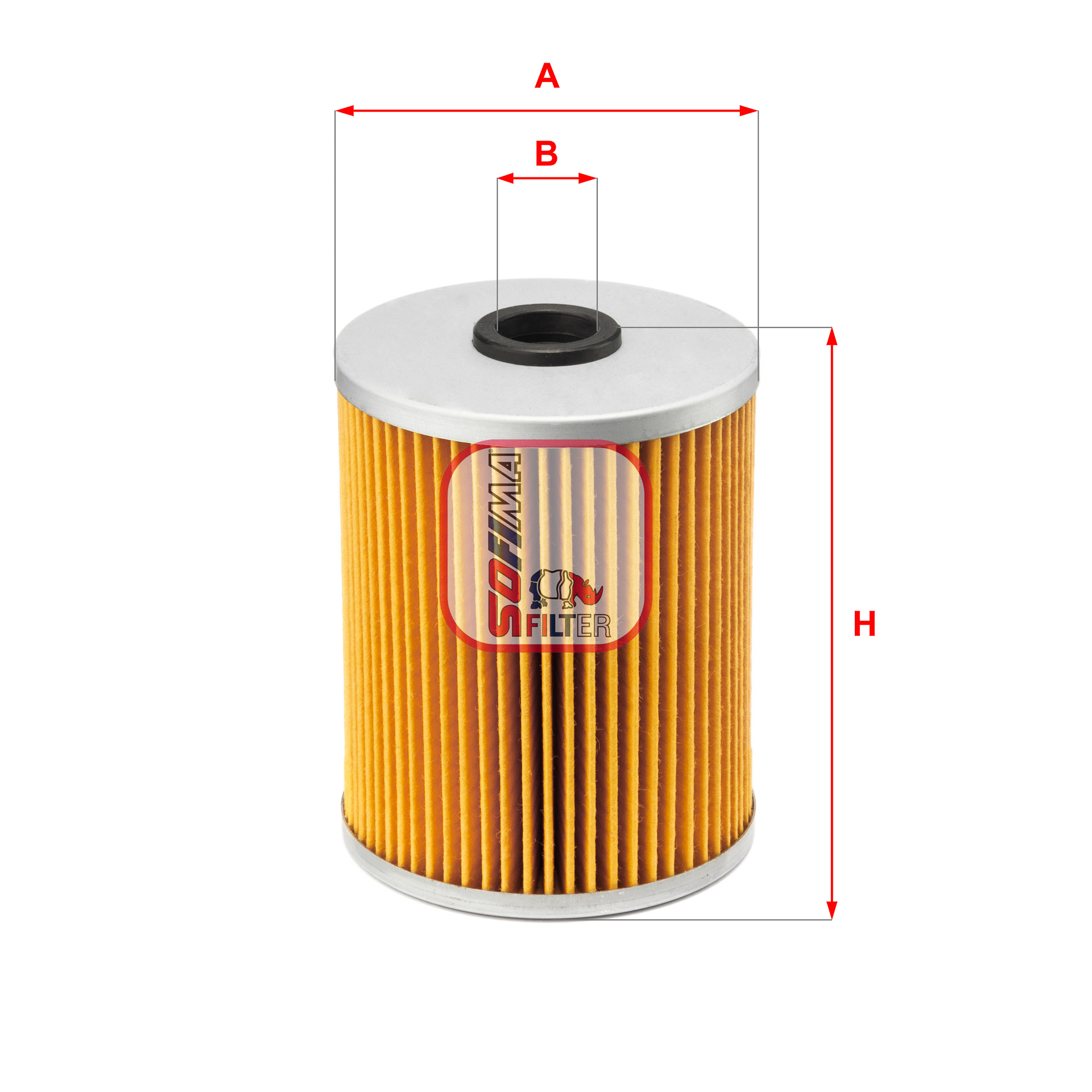 Filtru, sistem hidraulic primar S 5613 PO SOFIMA