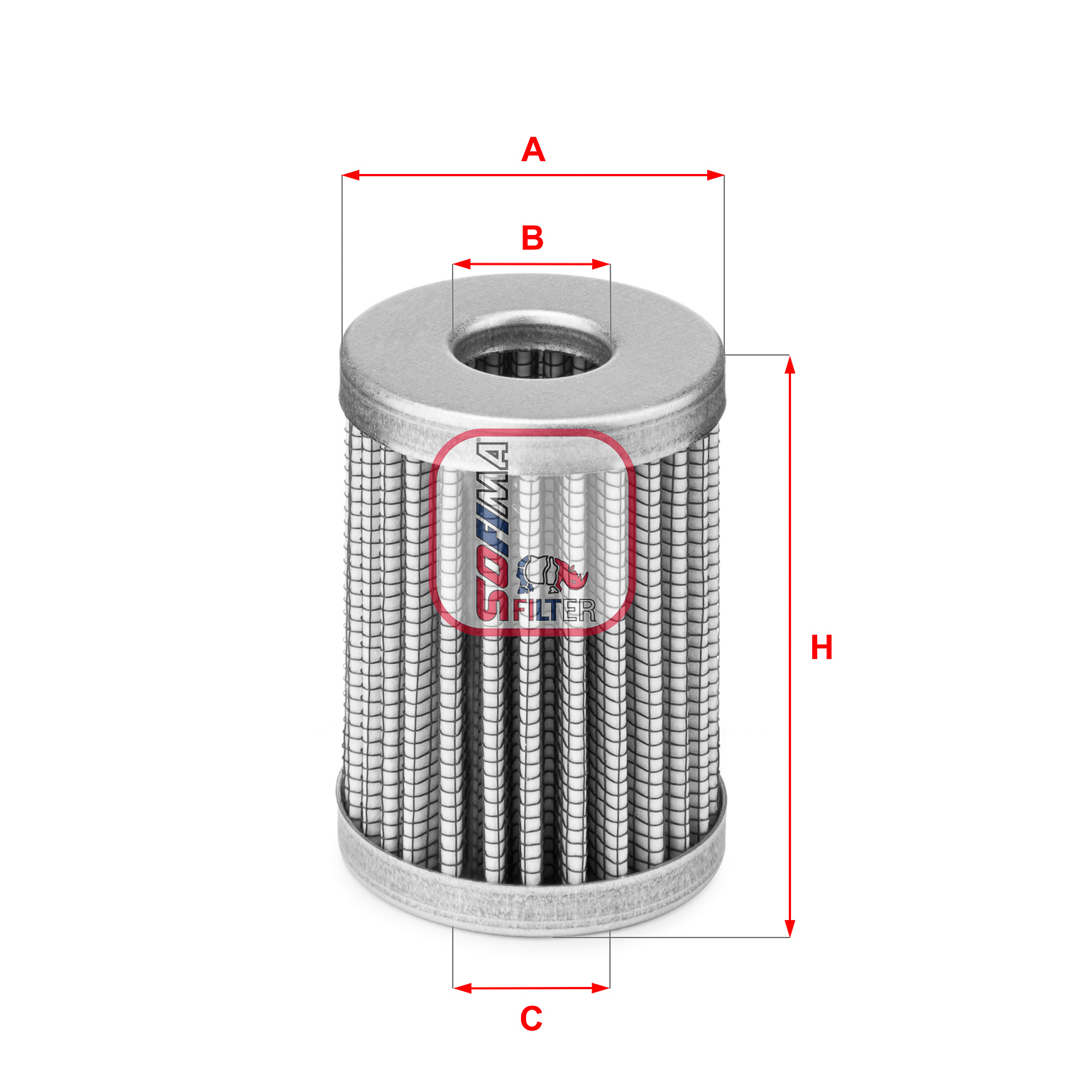 Filtru combustibil S 6005 G SOFIMA