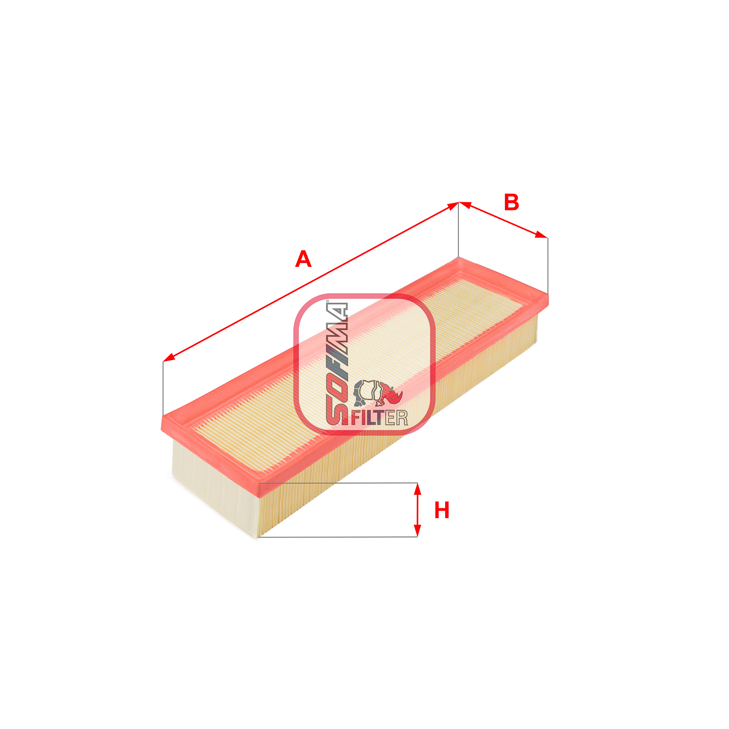 Filtru aer S 6702 A SOFIMA