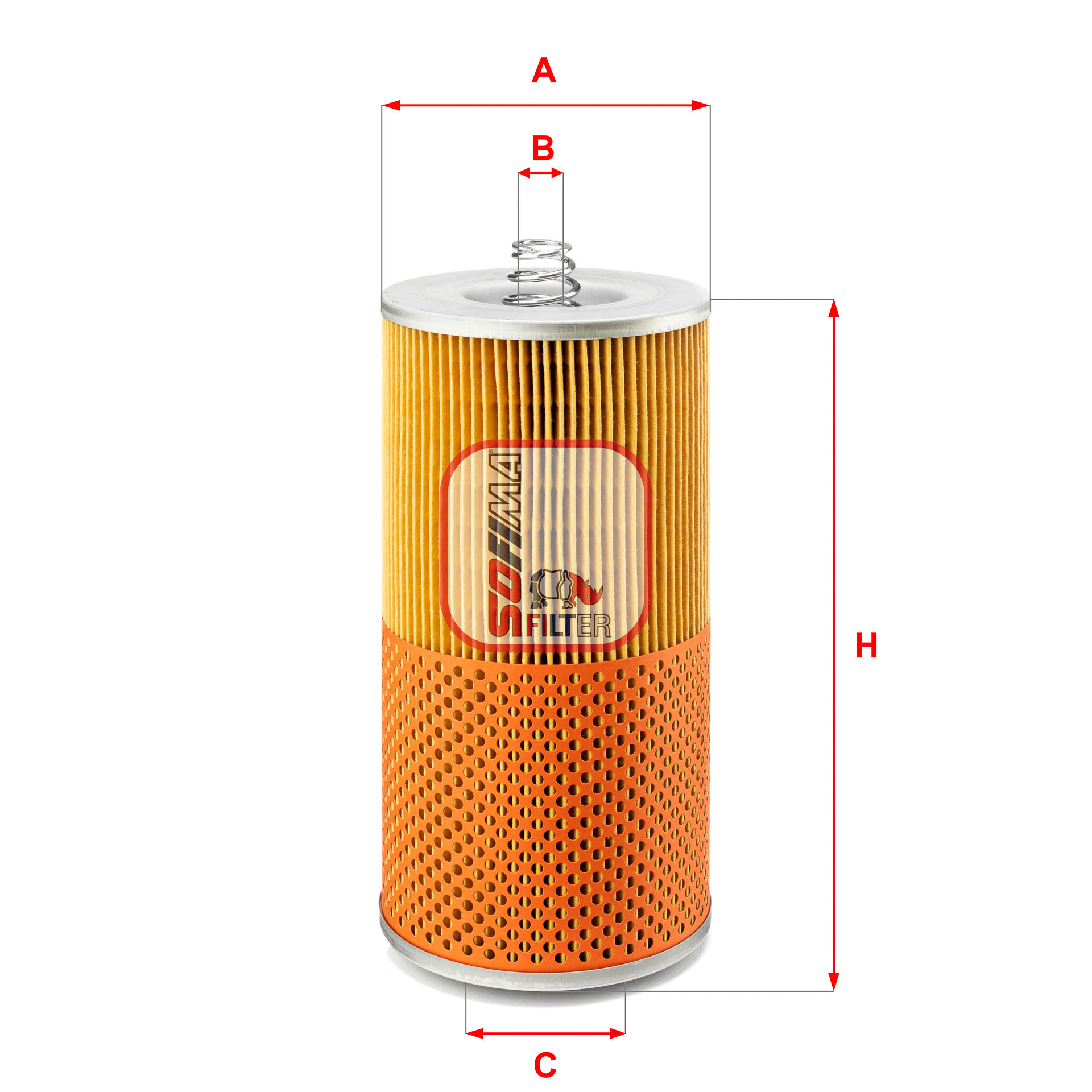 Filtru ulei S 7261 PO SOFIMA
