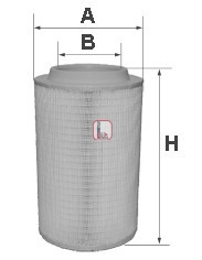 Filtru aer S 7650 A SOFIMA
