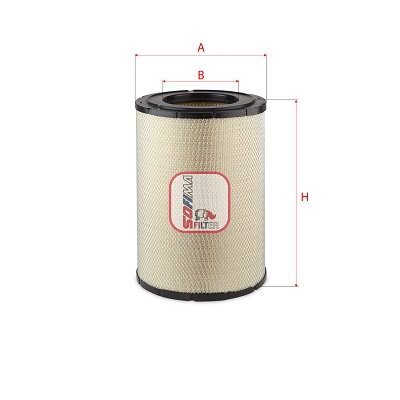 Filtru aer S 7643 A SOFIMA