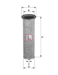 Filtru aer secundar S 7457 A SOFIMA